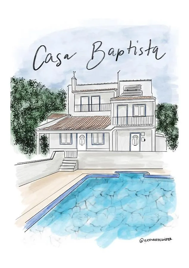 بيت للعطل Casa Baptista مونشيك البرتغال